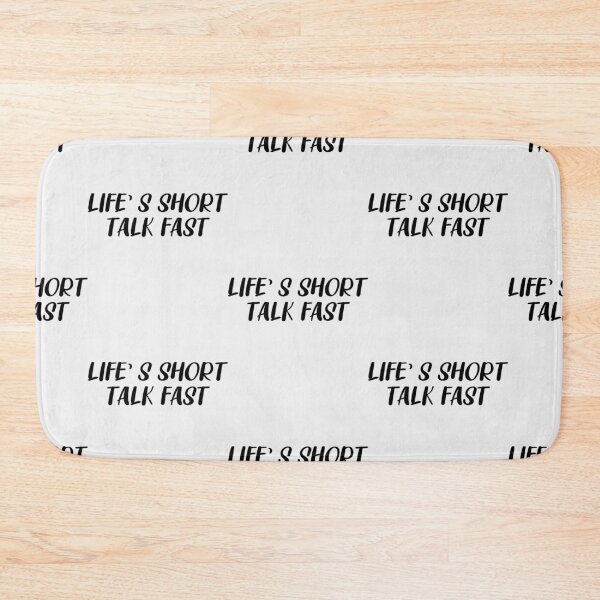 Item preview, Life_s Short Talk Fast designed and sold by Sumarokova.