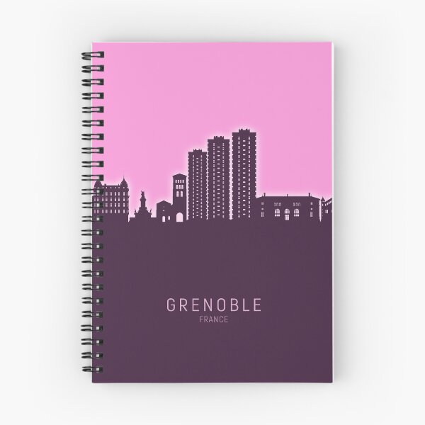 Item preview, Grenoble France Skyline designed and sold by ArtPrints.