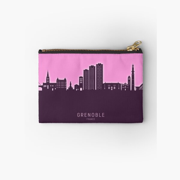 Item preview, Grenoble France Skyline designed and sold by ArtPrints.