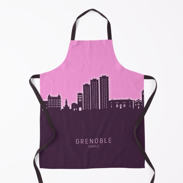 Item preview, Grenoble France Skyline designed and sold by ArtPrints.