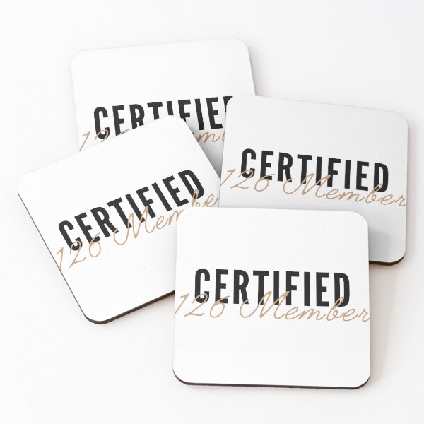 Item preview, Certified 126 Member designed and sold by starjules.shop.