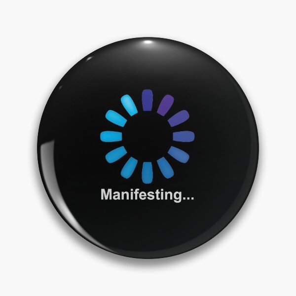 Item preview, Manifesting Loading - law of attraction slogan designed and sold by happy gift art.