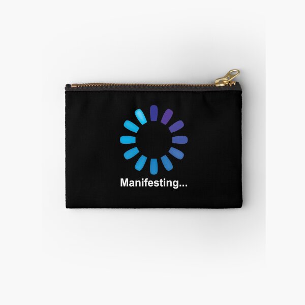 Item preview, Manifesting Loading - law of attraction slogan designed and sold by happy gift art.