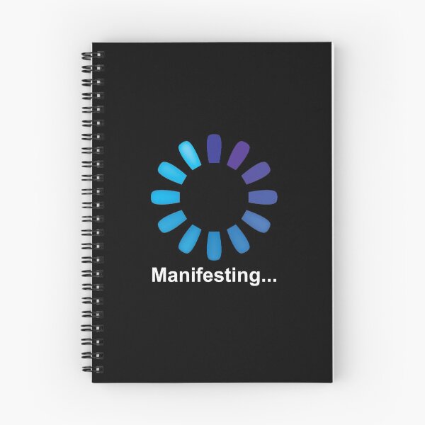 Item preview, Manifesting Loading - law of attraction slogan designed and sold by happy gift art.