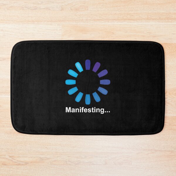 Item preview, Manifesting Loading - law of attraction slogan designed and sold by happy gift art.