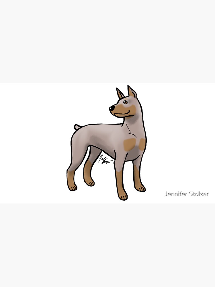 Doberman Pinscher - Fawn and Tan by jameson9101322