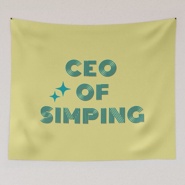 Item preview, CEO of Simping designed and sold by Bella's Merch.