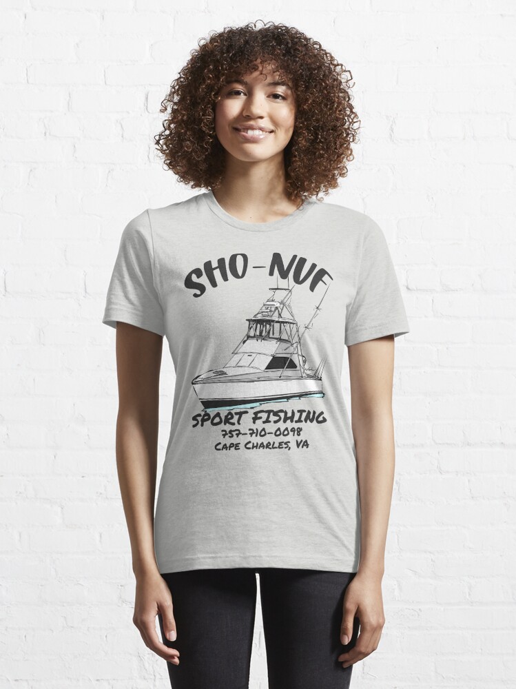Sho Nuf Sports Fishing Cape Charles Virginia Essential T-Shirt for Sale by  Michael Garber