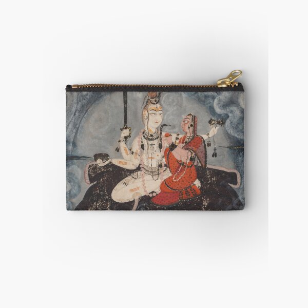Item preview, Shiva and Devi on Gajasura's Hide designed and sold by HinduArtGallery.