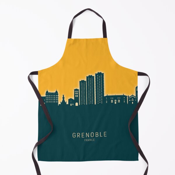Item preview, Grenoble France Skyline designed and sold by ArtPrints.