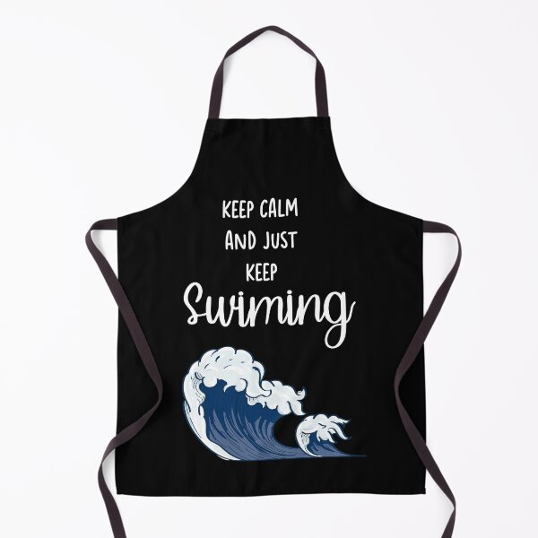 Item preview, keep calm and just keep swiming ;horreur, wrong society,Funny Drinking Saying, scary quotes designed and sold by comeonyassine21.