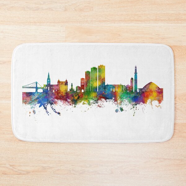 Item preview, Grenoble France Skyline designed and sold by ArtPrints.