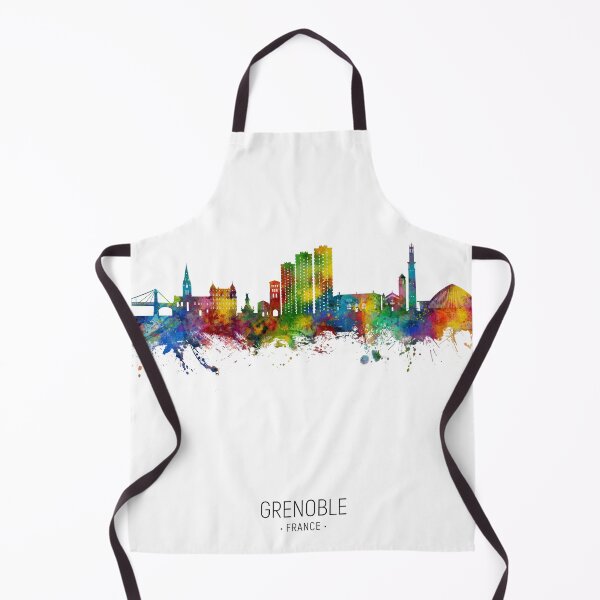 Item preview, Grenoble France Skyline designed and sold by ArtPrints.