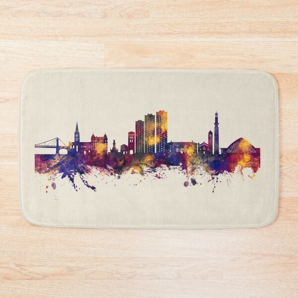 Item preview, Grenoble France Skyline designed and sold by ArtPrints.