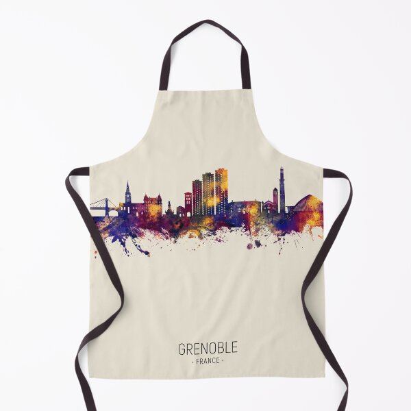 Item preview, Grenoble France Skyline designed and sold by ArtPrints.
