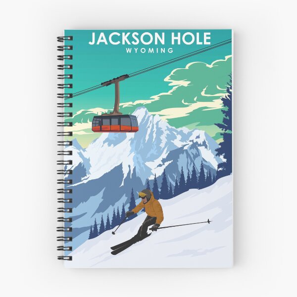 Item preview, Jackson Hole Wyoming Travel Poster designed and sold by Stadify.