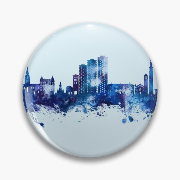 Item preview, Grenoble France Skyline designed and sold by ArtPrints.