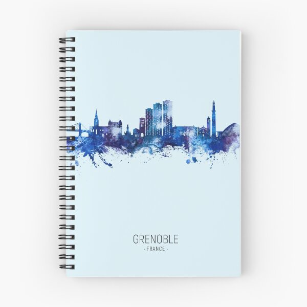 Item preview, Grenoble France Skyline designed and sold by ArtPrints.