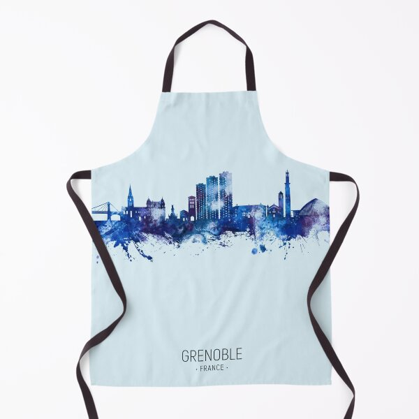 Item preview, Grenoble France Skyline designed and sold by ArtPrints.