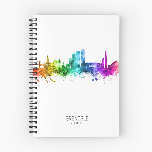 Item preview, Grenoble France Skyline designed and sold by ArtPrints.