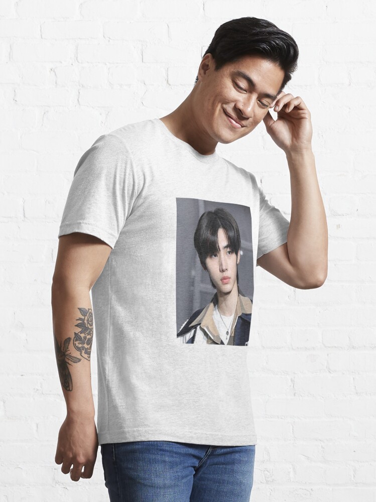 Kpop For ENHYPEN Logo SUNGHOON T-shirt Cotton MEN and WOMEN Crew Neck T  shirt