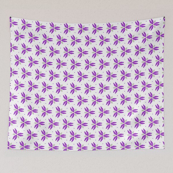 Item preview, Bright and Cheerful Nordic Scandinavian Geometric Color Pattern in Blue, Purple, Yellow, Orange, and Red designed and sold by cozycaroline.