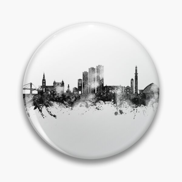 Item preview, Grenoble France Skyline designed and sold by ArtPrints.