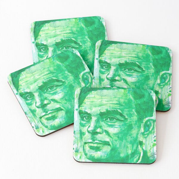 Item preview, ALAN TURING watercolor portrait .1 designed and sold by lautir.