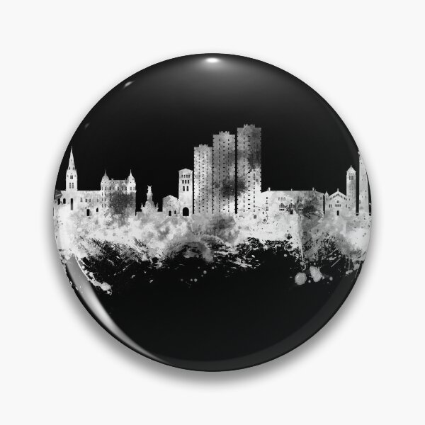 Item preview, Grenoble France Skyline designed and sold by ArtPrints.