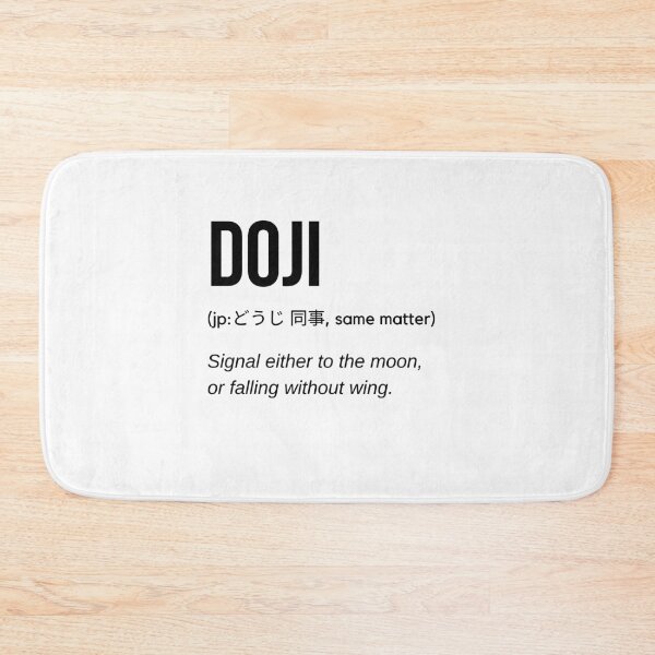 Item preview, Doji Definition (Black) designed and sold by TraderShirts.