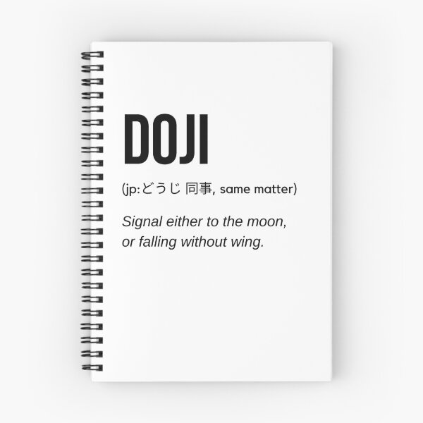 Item preview, Doji Definition (Black) designed and sold by TraderShirts.