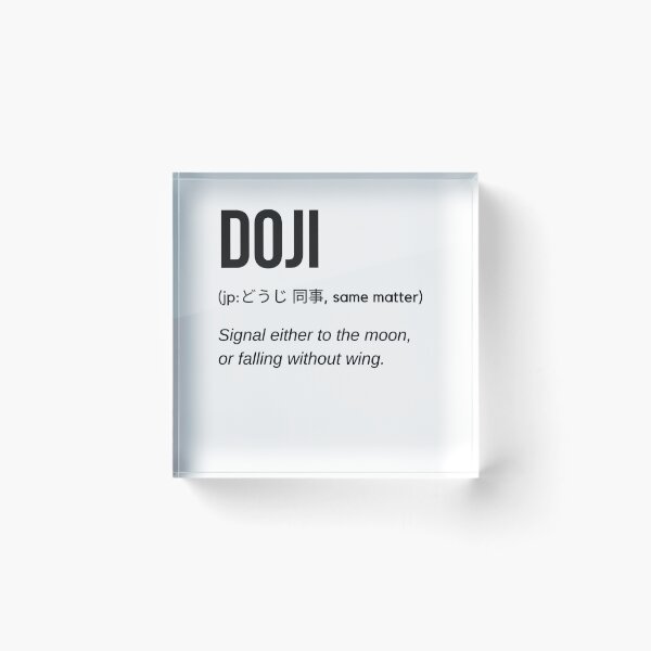 Item preview, Doji Definition (Black) designed and sold by TraderShirts.