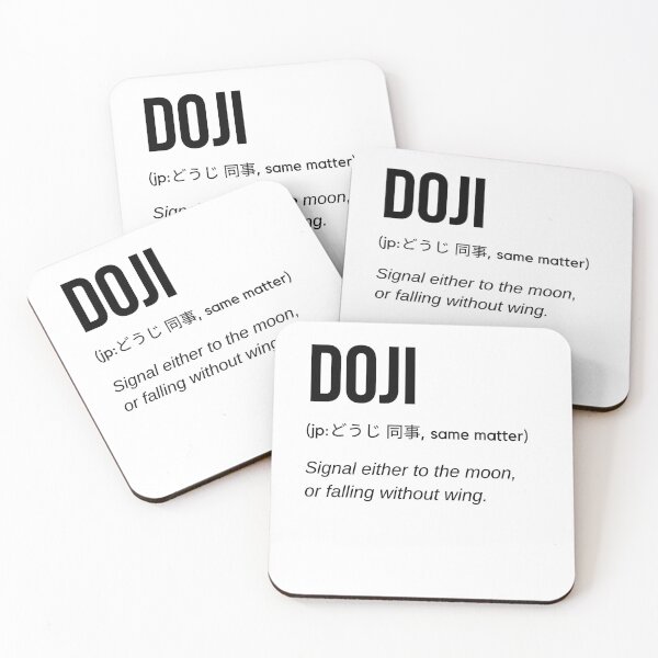 Item preview, Doji Definition (Black) designed and sold by TraderShirts.