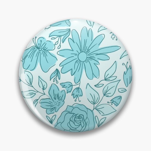 Item preview, Blue flower heart designed and sold by Marbluw.