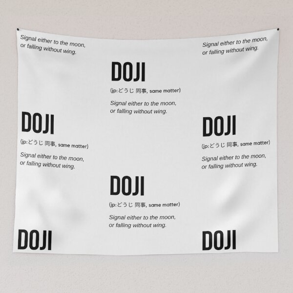 Item preview, Doji Definition (Black) designed and sold by TraderShirts.