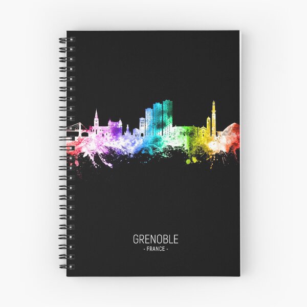Item preview, Grenoble France Skyline designed and sold by ArtPrints.