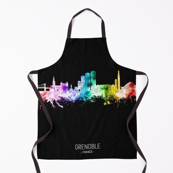 Item preview, Grenoble France Skyline designed and sold by ArtPrints.