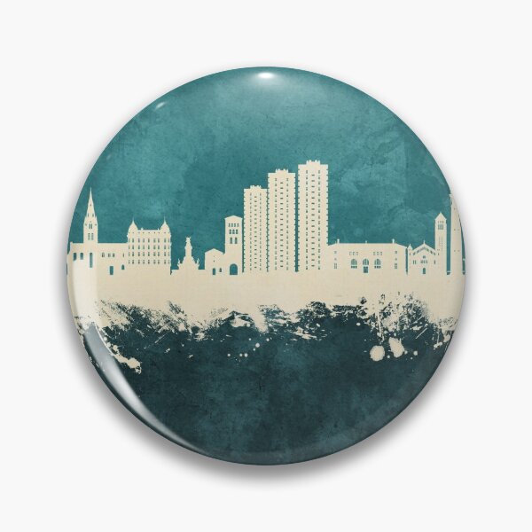 Item preview, Grenoble France Skyline designed and sold by ArtPrints.