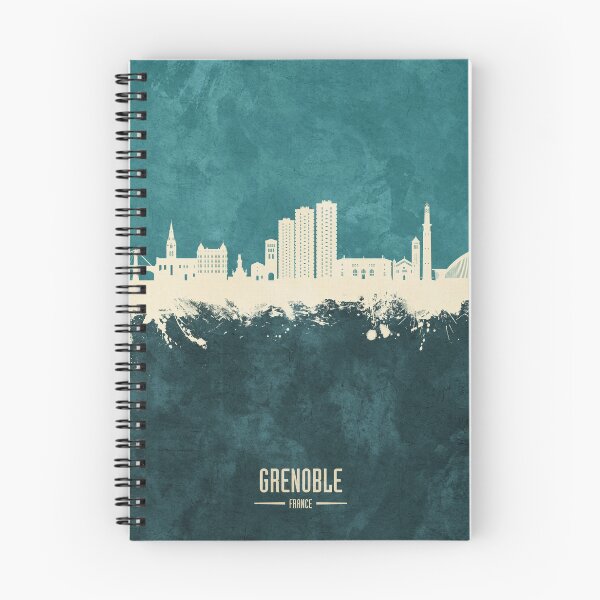 Item preview, Grenoble France Skyline designed and sold by ArtPrints.