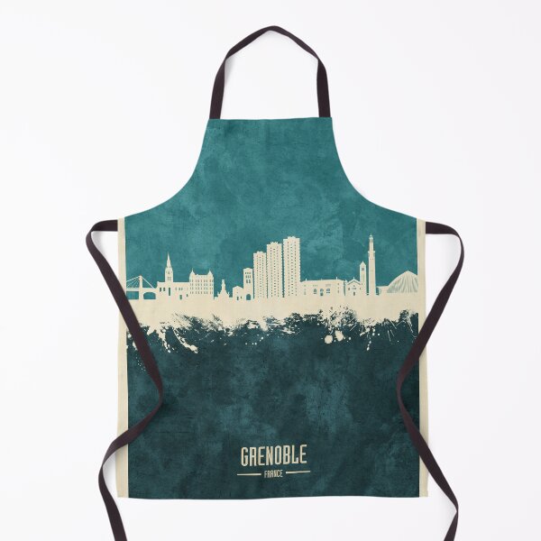 Item preview, Grenoble France Skyline designed and sold by ArtPrints.