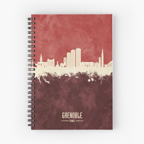 Item preview, Grenoble France Skyline designed and sold by ArtPrints.