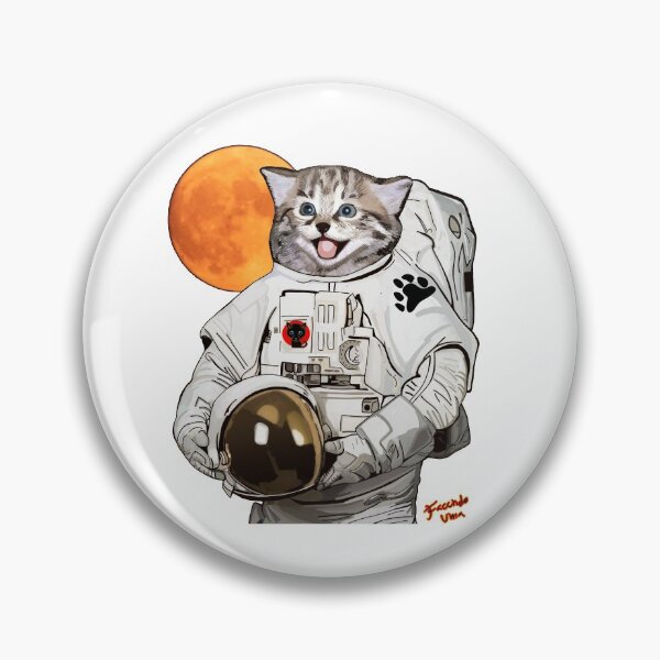Item preview, Carlos the Catstronaut designed and sold by FacundoUnia.