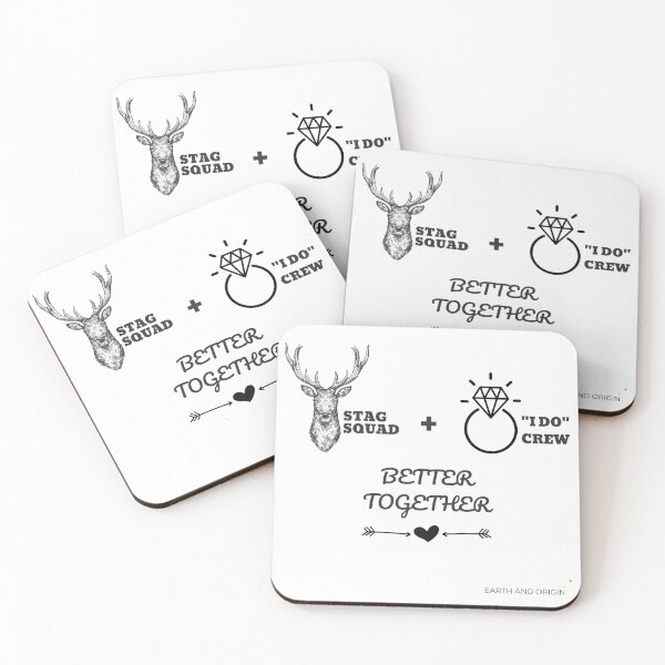 Item preview, Dual Bachelor Bachelorette Bachelox Wedding Party designed and sold by earthandorigin.
