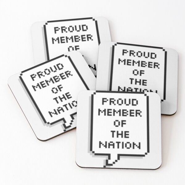 Item preview, Proud Member of The Nation Pullover Hoodie designed and sold by Sumarokova.