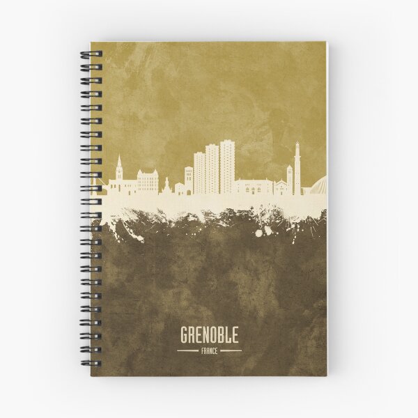 Item preview, Grenoble France Skyline designed and sold by ArtPrints.