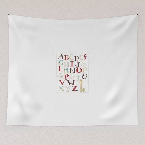 Item preview, Whimsical Girafee Alphabet designed and sold by triehle.