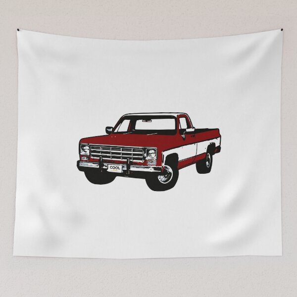 Item preview, 70's Dark Red C Truck designed and sold by CoolRide.