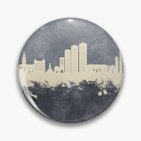 Item preview, Grenoble France Skyline designed and sold by ArtPrints.