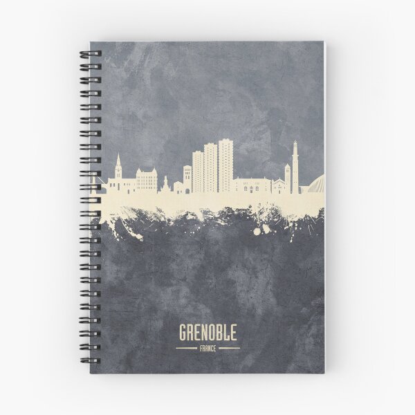 Item preview, Grenoble France Skyline designed and sold by ArtPrints.