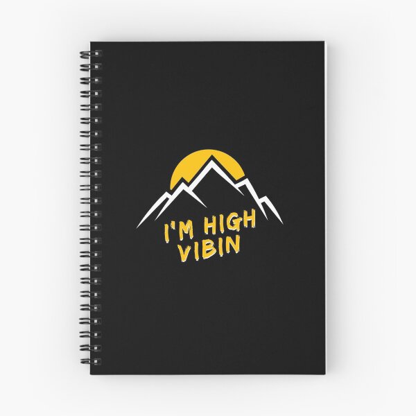 Aperçu de l'œuvre Je suis High Vibin créée et vendue par Wayshowers Shop.